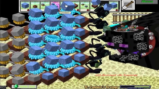 All Plant Minecraft vs Zombies Minecraft Epic Hack PVZ смотреть онлайн