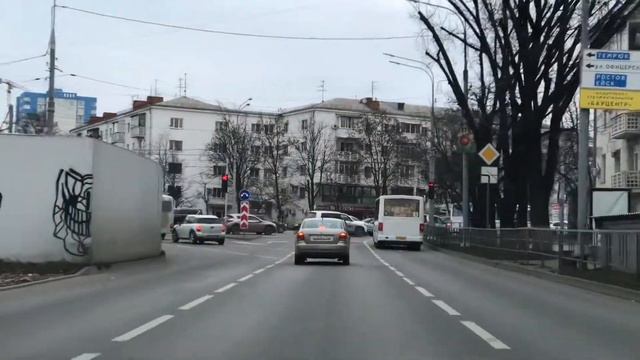Обзор дорог, улиц Краснодара. смотреть онлайн
