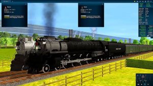 [Trainz Race] Union Pacific FEF-2 Vs. ATSF 2900s, SP GS-8, NYC Niagara, CB&Q O5b