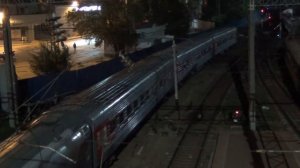 Электровоз ЭП1М-741 с поездом №44 Санкт-Петербург — Новороссийск