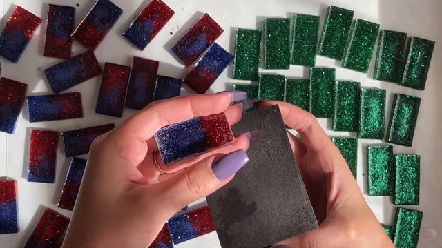 HOW TO MAKE RESIN DOMINOS || START TO FINISH смотреть онлайн