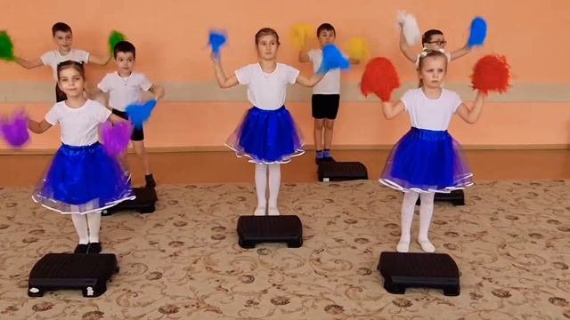 Степ-аэробика в детском саду смотреть онлайн