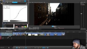Цветокоррекция в Sony Vegas через RGB кривые