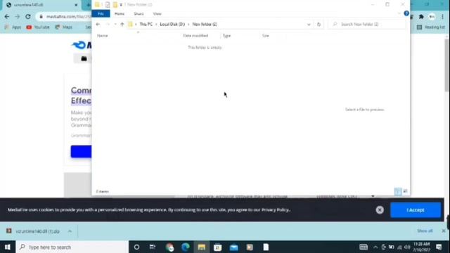 FIX -The code execution cannot proceed because VCRUNTIME140.dll was not found | VCRUNTIME140 missin смотреть онлайн