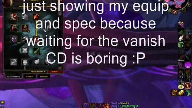 WoW Karazhan prequest rogue solo arcatraz POST 2.07 смотреть онлайн