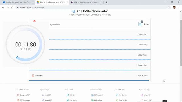 【PDF Converter】 PDF to Word! Which is faster for batch file conversion? | Speedpdf VS Smallpdf смотреть онлайн