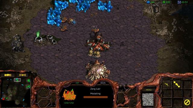 Starcraft Remastered - Zerg - Ladder ~2000 смотреть онлайн