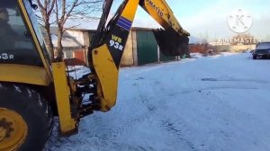 Экскаватор колесный Komatsu WB93R экспресс-обзор от Николая Нарватова