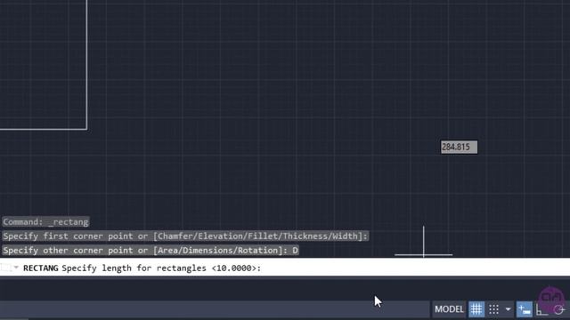 2-6 How to draw Rectangles in AutoCAD (AutoCAD 2023) смотреть онлайн