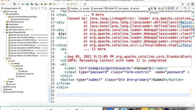 8 JAVA Spring Framework View Resolvers смотреть онлайн
