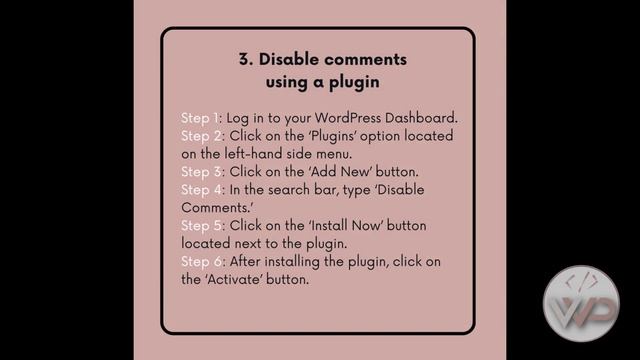 How-To Disable Comments on WordPress | LeDetailWP.com смотреть онлайн