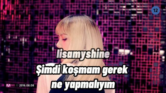 BLACKPINK BOOMBAYAH - Türkçe Çeviri