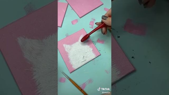 ЛАЙФХАК как можно нарисовать милую кошку смотреть онлайн