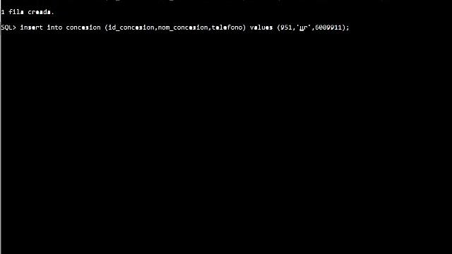 Creacion de tablas e insercion de datos en sqlplus смотреть онлайн