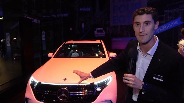 Mondial de l'Auto 2018 : Mercedes EQC смотреть онлайн