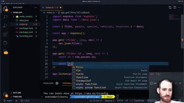 How to Recreate the Studio Ghibli API using Express смотреть онлайн