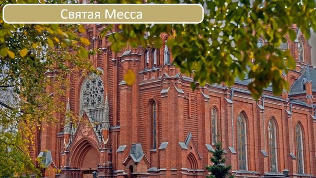 24.10.2023 Розарий в 18:30, Св. Месса в 19:00 смотреть онлайн