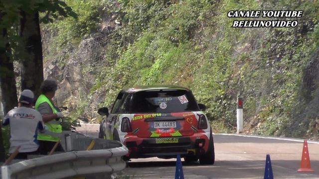 SLALOM 7 TORNANTI 2021 / RINO LUNELLI / MINI COOPER RSTB PLUS 1600 / FILM BY BELLUNOVIDEO смотреть онлайн