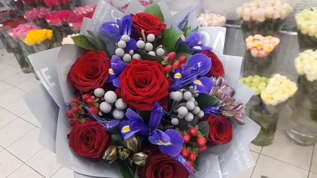 Красивые круглые Букет на день матери#цветы #флористика #flowers #france #новости #usa #москва