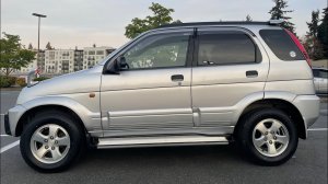 1997 Daihatsu Terios 4WD MT5 1.3L Обзор Японского внедорожника с правым рулём.