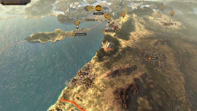 Total War: Attila. Гараманты #13 - Атилла на светлой стороне