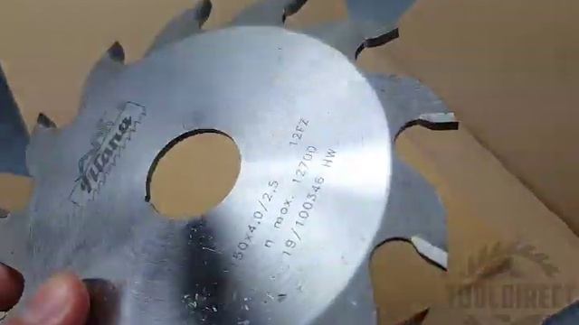 Пильный диск пазового типа «PILANA» для работы по фанере, дереву, МДФ и ДСП тв/сп