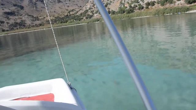 Греция. о. Крит. озеро Курнас. Сентябрь 2013г. смотреть онлайн