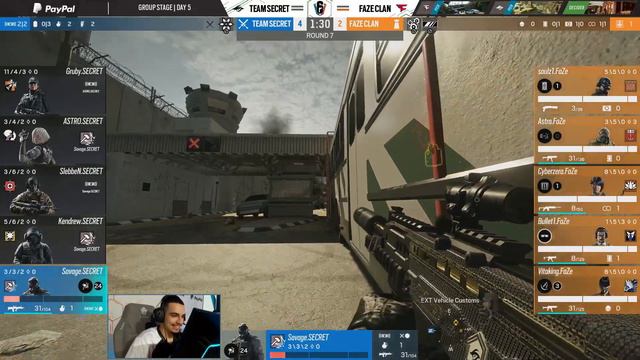 Team Secret vs FaZe Clan // Six Invitational 2023 – Group Stage – Day 5 смотреть онлайн