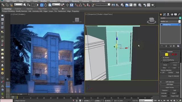 3dsmax lesson simulation exterior design смотреть онлайн