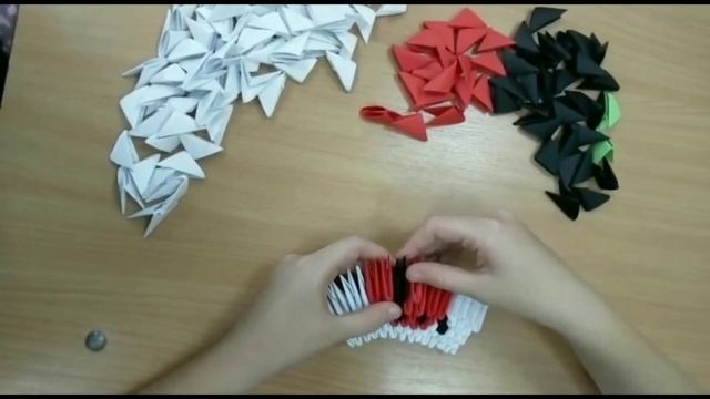 ОРИГАМИ "БОЖЬЯ КОРОВКА" смотреть онлайн