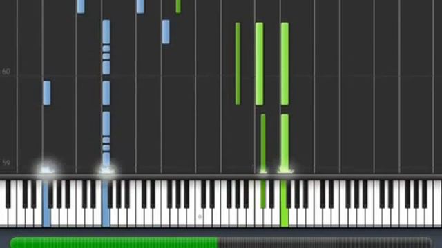 Spiderman - Main Theme - Piano Tutorial (100% Speed) Synthesia+ Sheet Music смотреть онлайн