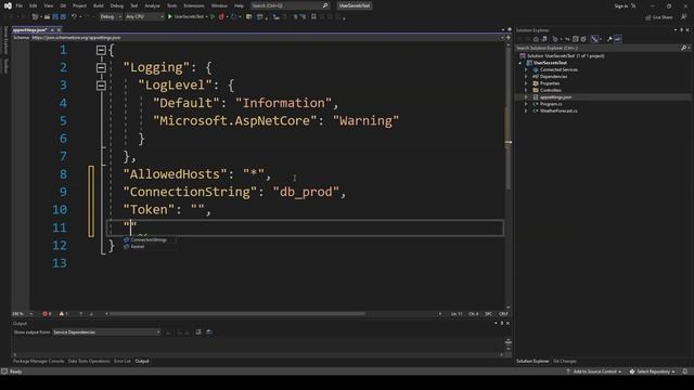 ASP.NET User Secrets | Безопасное хранение секретов приложения