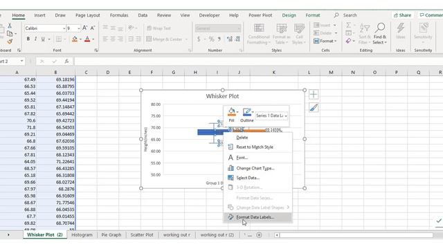 Excel (7) Whisker Box Plot by Excel смотреть онлайн