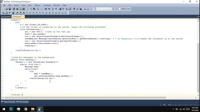 Simple Chat Java Part 2: Creating Client, Handler and Message смотреть онлайн