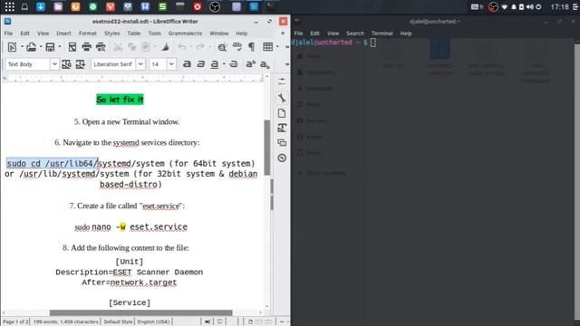 How install eset nod32 antivirus on systemd-linux based distrubition (ubuntu/debian/arch/solus) смотреть онлайн