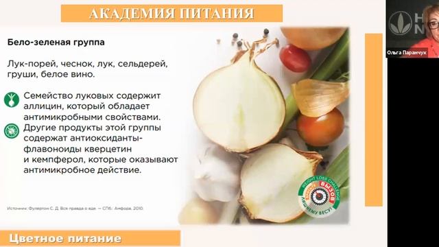 АП. ЦВЕТНОЕ ПИТАНИЕ