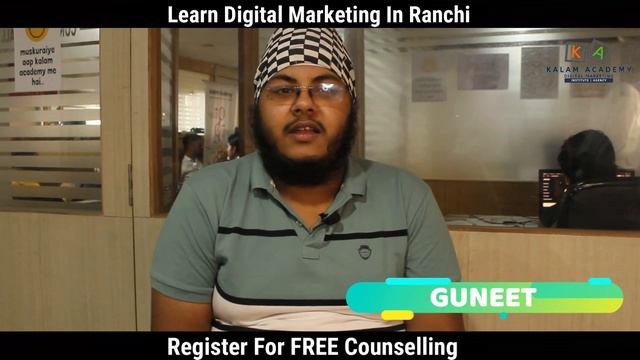 Complete Digital Marketing Course By Kalam Academy Ranchi Testimonials | Digital Marketing Institut