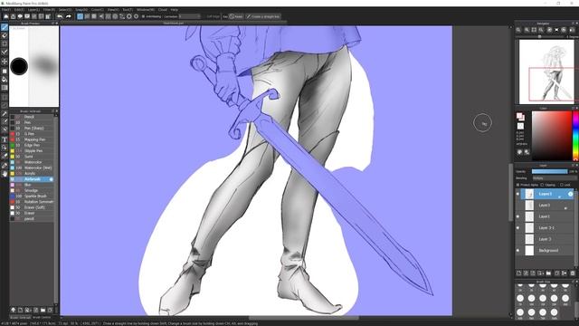 TESTING 3 FREE PAINTING APPS (Krita, Medibang Paint, Sketchbook) смотреть онлайн