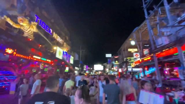 улица Бангла роуд Пхукет. Bangla Road Patong Beach