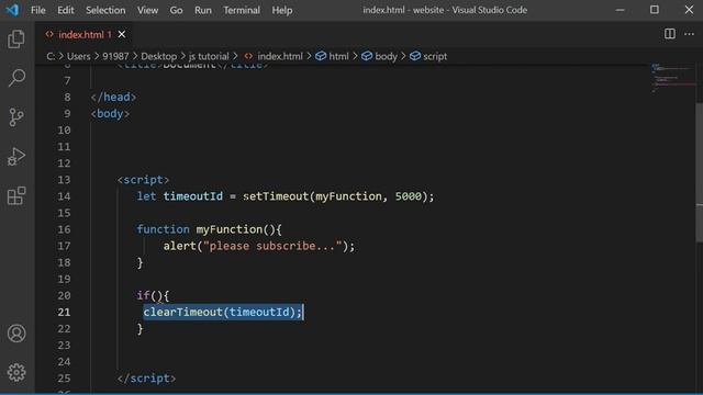 JavaScript Tutorial in Hindi for Beginners [Part 67] - Time out and Time Interval in JavaScript смотреть онлайн