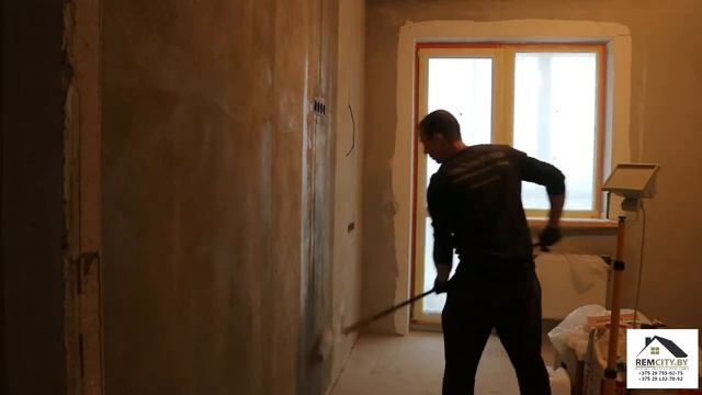 Процесс подготовки стен под обои в одном видео смотреть онлайн