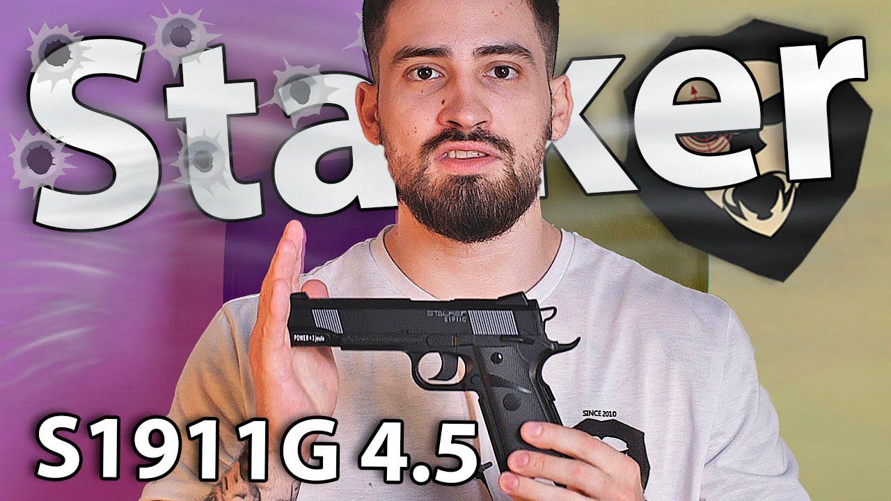 Stalker S1911G 4.5 мм (Colt 1911) видео обзор смотреть онлайн