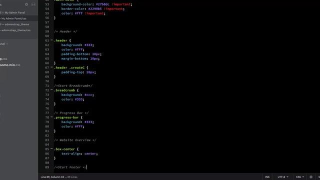 Build A Cms Admin Bootstrap From Scratch (footer) смотреть онлайн