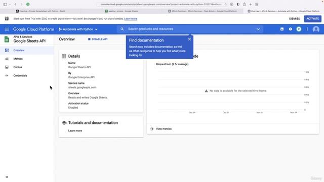 Opening a Private Google Spreadsheet with Python | Automate Everything with Python смотреть онлайн