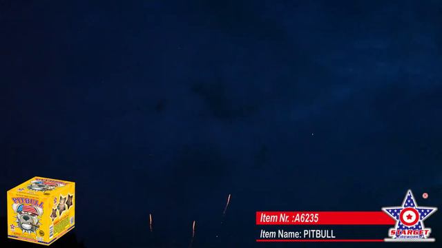 NEW FOR 2021 - A6235 PITBULL - Starget Brand from Pyromooi Fireworks Ltd #FIREWORKS #PYRO смотреть онлайн