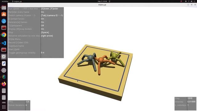 Multi-agent cooperation in competitive environment based on OpenAI/Gym and Mujoco. [TripleSumo] смотреть онлайн