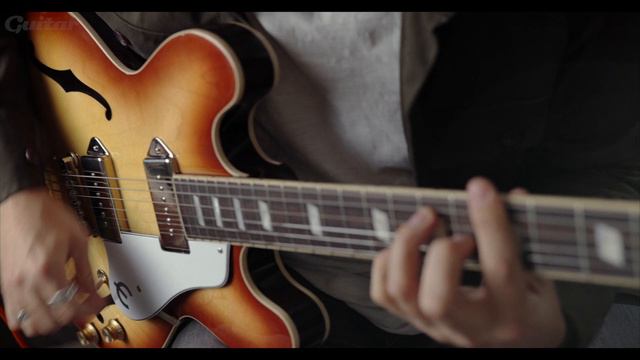 Epiphone USA Collection Frontier and Casino demo | Guitar.com смотреть онлайн