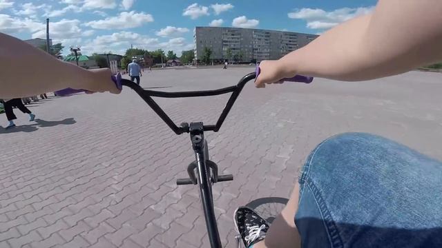 NICKDAYS #1 Пробрался в школу на BMX | Поймала охрана | BMX STREET | ТРЮКИ НА BMX