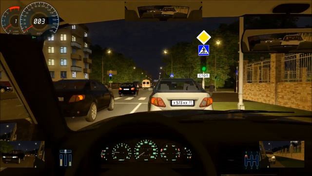 ЕДЕМ НА РАБОТУ! В CITY CAR DRIVING! смотреть онлайн