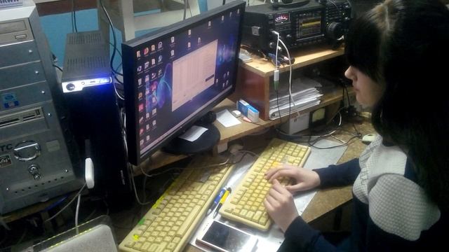 Алина Буцан. Подготовка к экзамену в КТК на знание азбуки Морзе смотреть онлайн